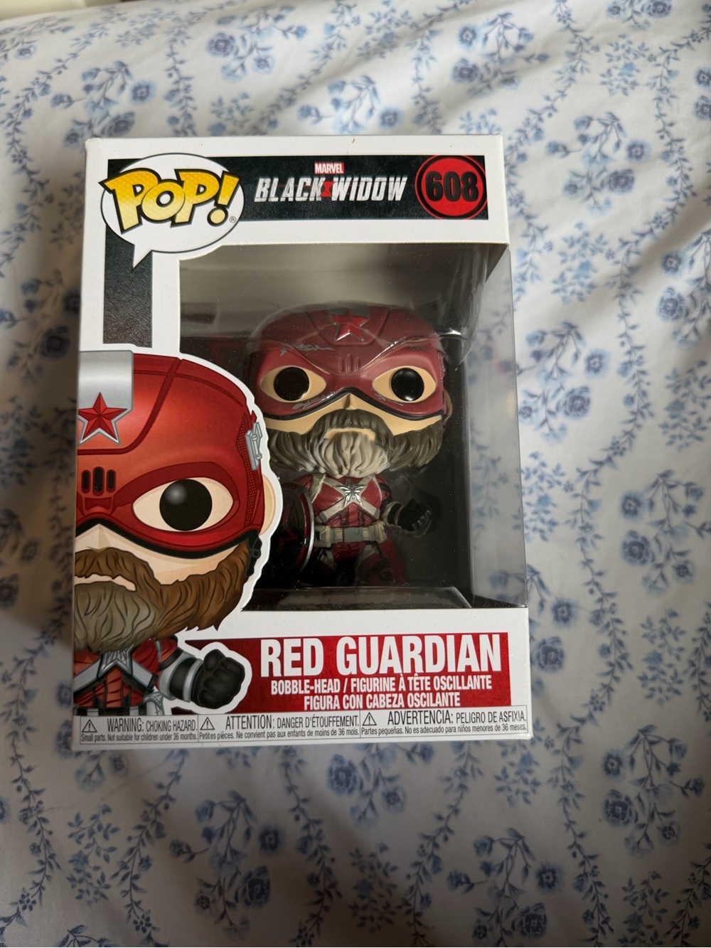 Funko Marvel Red Guardian Pop! Figure - Red, White, Black